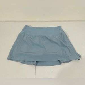 CRZ YOGA Mini Skirt in Soft Blue